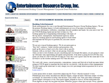 Tablet Screenshot of entertainmentrg.com